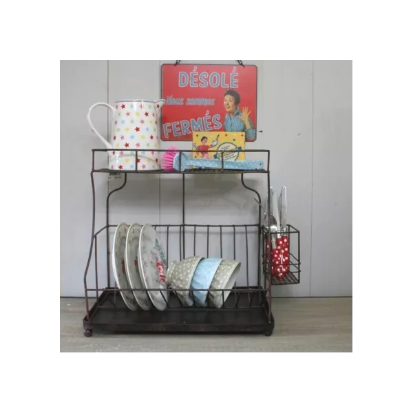 Egouttoir Deco Retro Cuisine
