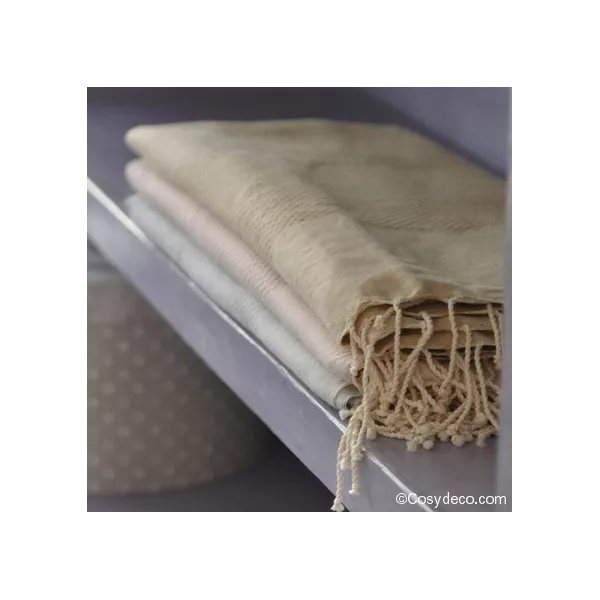 Foutas Serviettes Nid d'Abeille Pastel
