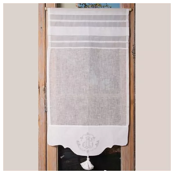 Brise Bise ambiance Charme Broderie Grise