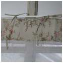Brise-Bise Rideau Fleurs Romantiques