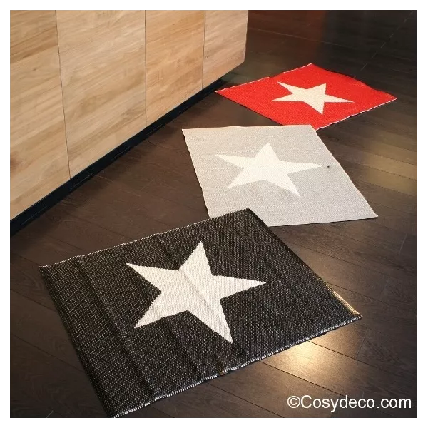 Pappelina Tapis Viggo noir