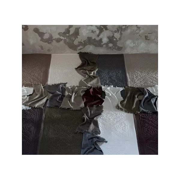 Tapis de salle de bain couleur Lin style hammam