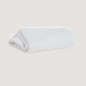 Serviette éponge style Hammam couleur craie Zoé de Vivaraise
