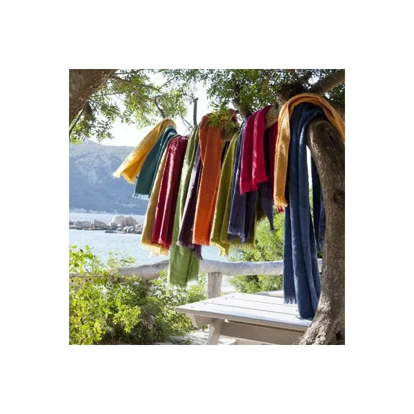 Drap de Bain Hammam éponge Rose