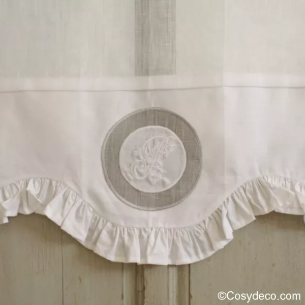 Brise-Bise Monogramme et Froufou