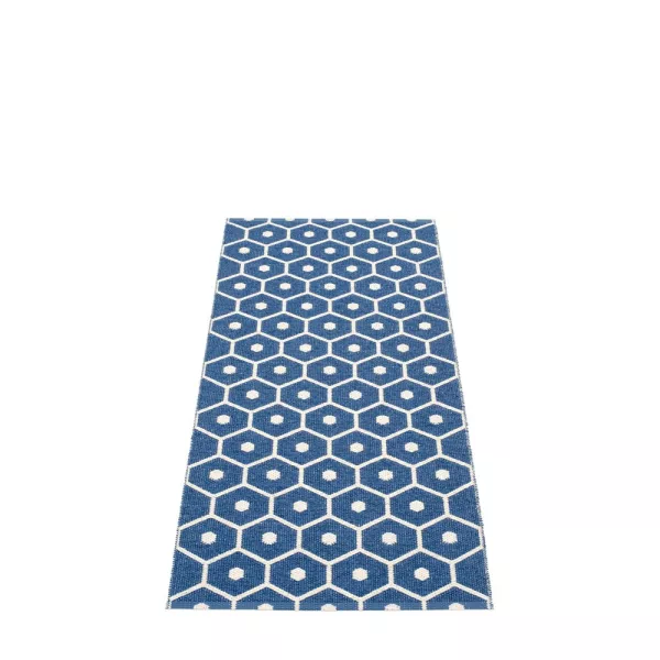 Tapis Plastique Pappelina Honey Bleu