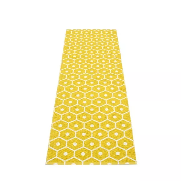 Tapis Plastique Pappelina Honey Moutarde