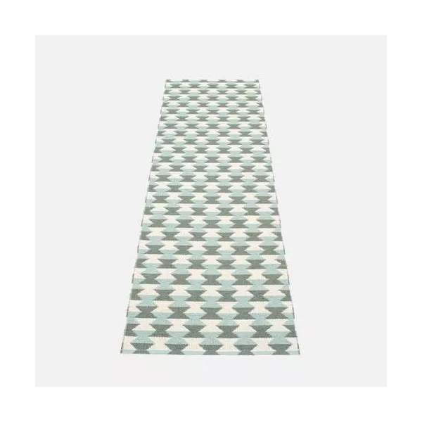 Dana tapis Pappelina Vert Army + Turquoise