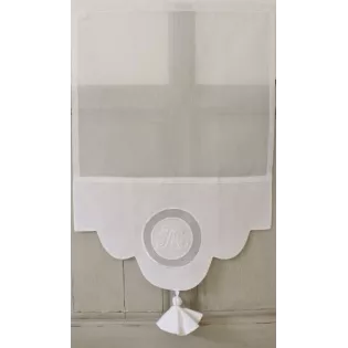 Brise-Bise Monogramme Romantique Sur-Mesure