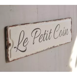 Plaque de Porte Petit coin Style Rétro vintage