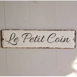 Plaque de Porte Petit coin Style Rétro vintage