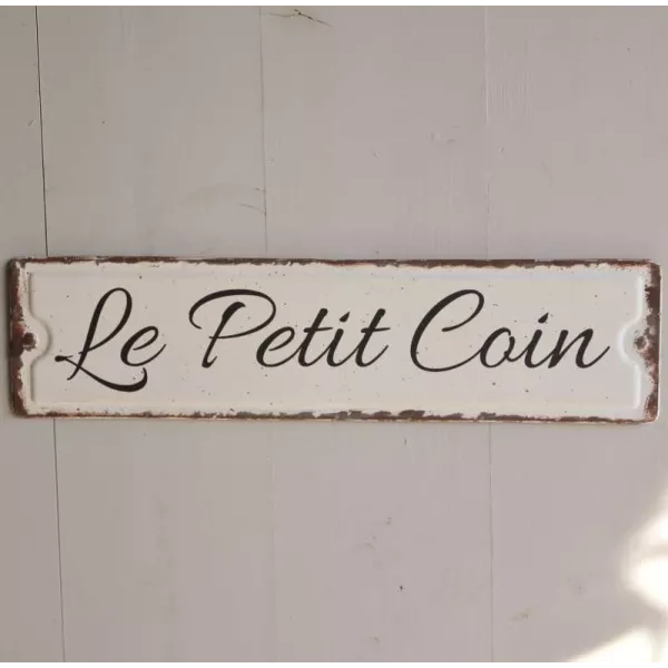 Plaque de Porte Petit coin Style Rétro vintage