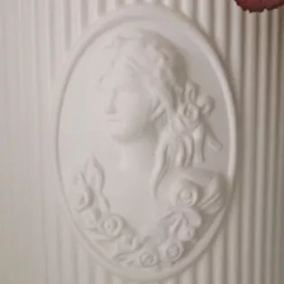 Porte Savon ovale Décoration Marquise Mathilde M