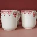 Mug Comptoir de Famille Damier Rouge