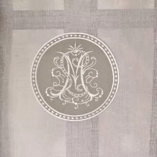 Store Gris Monogramme