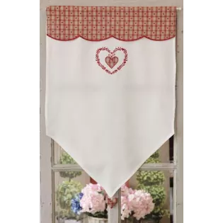 Petit rideau Coeur