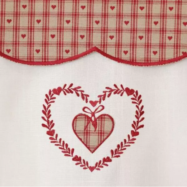 Petit rideau Coeur