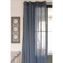 rideau voilage Bleu et oeillet Cosy