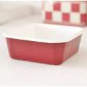 Porte savon cuisine rouge