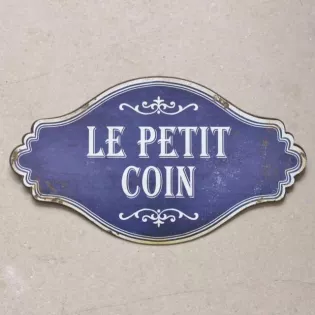 Plaque de Porte WC Vintage