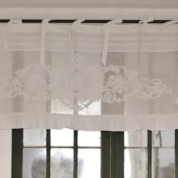Cantonniere shabby chic