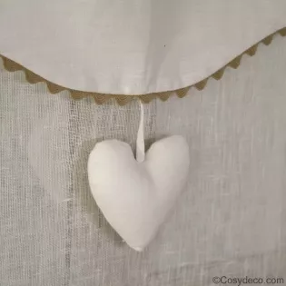 Brise-Bise Coeur Sur-Mesure