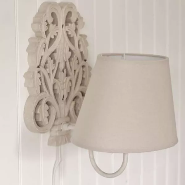 Applique murale avec prise style charme
