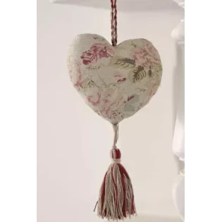 Pompon Coeur  shabby chic