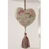 Pompon Coeur  shabby chic