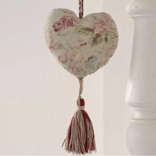 Pompon Coeur  shabby chic