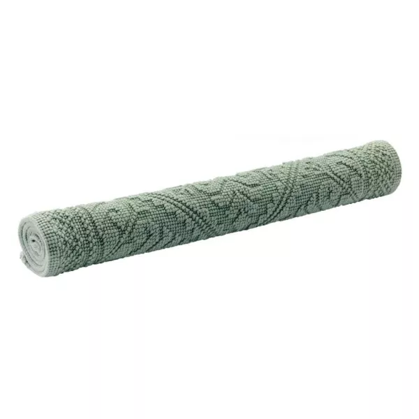 Tapis Salle de Bain éponge Verte