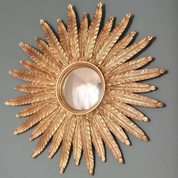 Miroir soleil Déco Cabinet de Curiosités