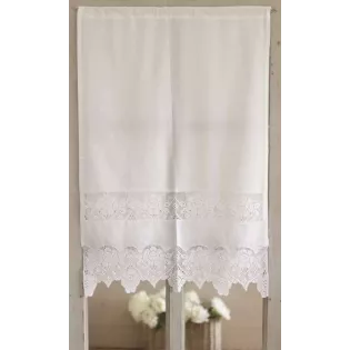 Voilage Brise-Bise Broderie Bohème chic