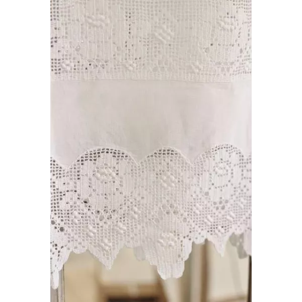 Voilage Brise-Bise Broderie Bohème chic