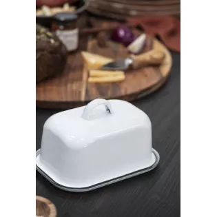 Beurrier métal émaillé Cuisine style rétro IB Laursen