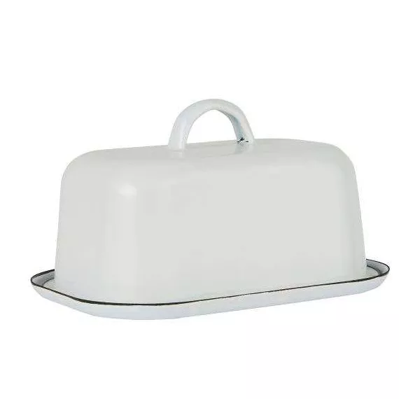 Beurrier métal émaillé Cuisine style rétro IB Laursen