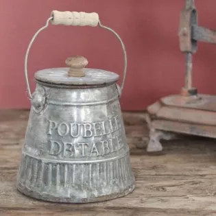 Poubelle de Table Vintage