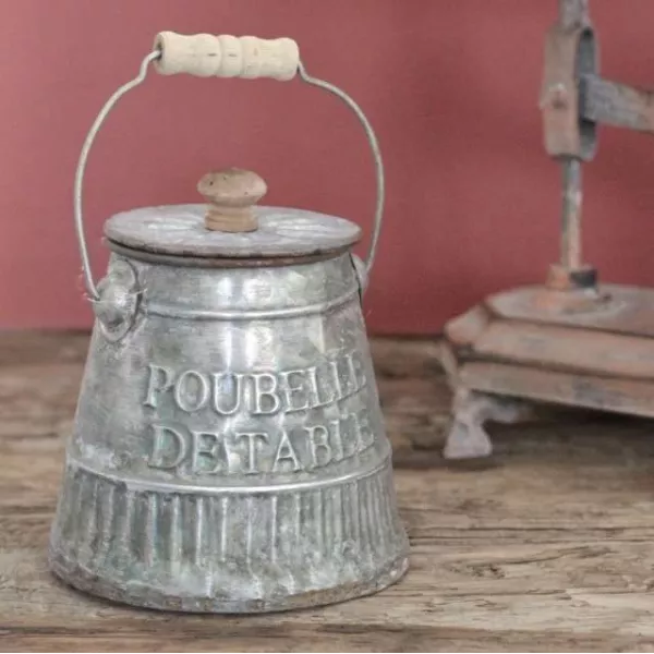 Poubelle de Table Vintage