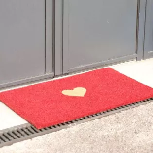 Paillasson Coeur Déco Cosy