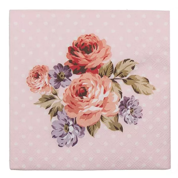 Serviettes en Papier Shabby-Chic