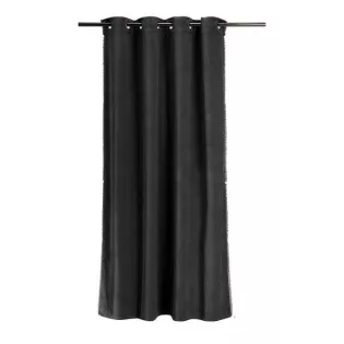 Rideaux Velours Gris anthracite Ombre occultants
