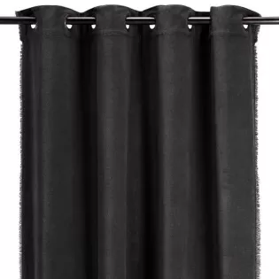 Rideaux Velours Gris anthracite Ombre occultants