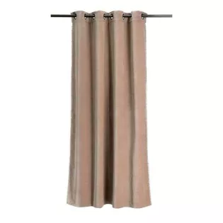 Rideau Velours Occultant Rose Maison Cosy