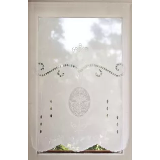 Voilage fenêtre shabby-chic