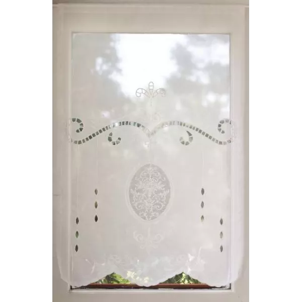 Voilage fenêtre shabby-chic