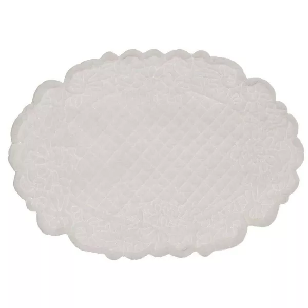 Set de Table Boutis de coton blanc