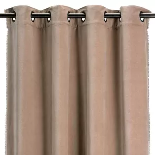 Rideau Velours Occultant Rose Maison Cosy
