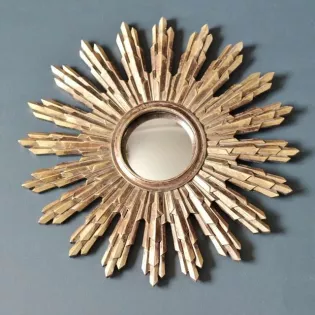 Miroir Soleil Bombé