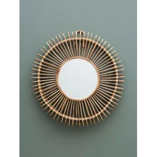 Miroir Rotin naturel Chehoma