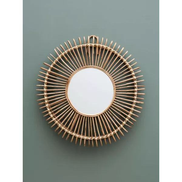 Miroir Rotin naturel Chehoma